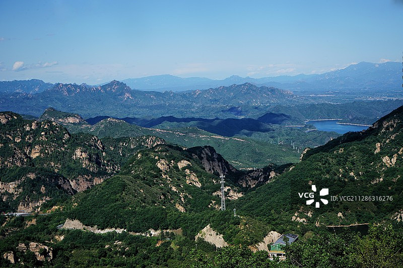 云蒙山风光图片素材