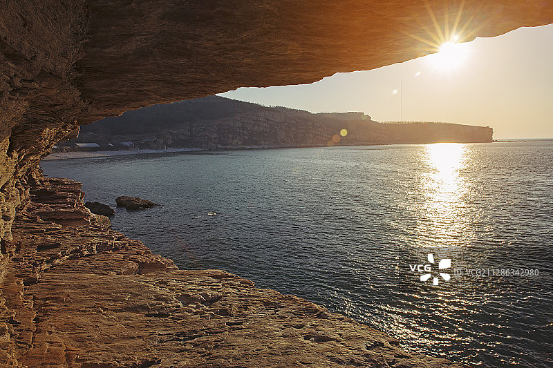 蓬莱大黑山岛风光图片素材