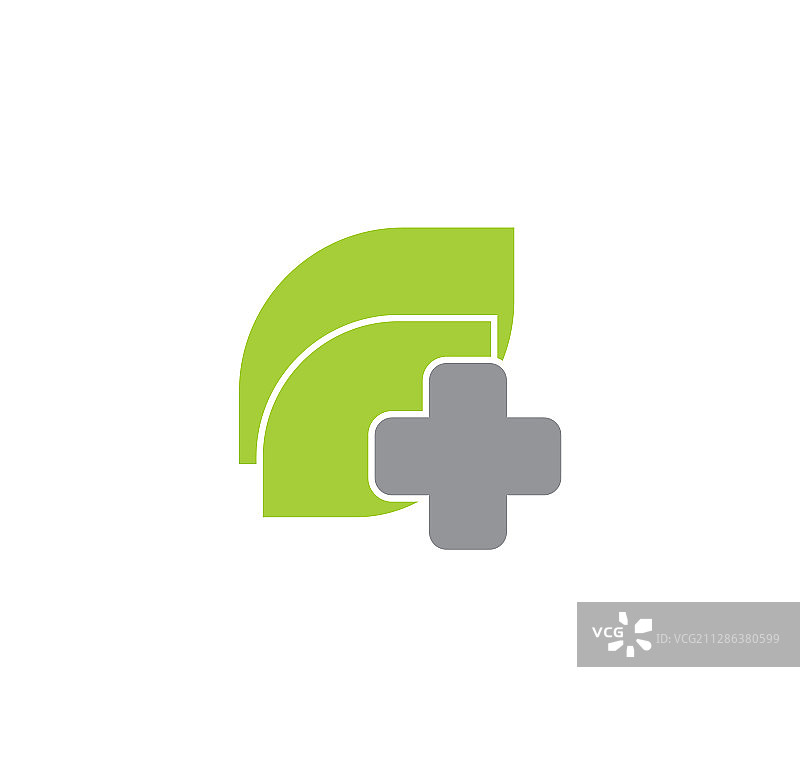 背景上的自然医学相关图标图片素材