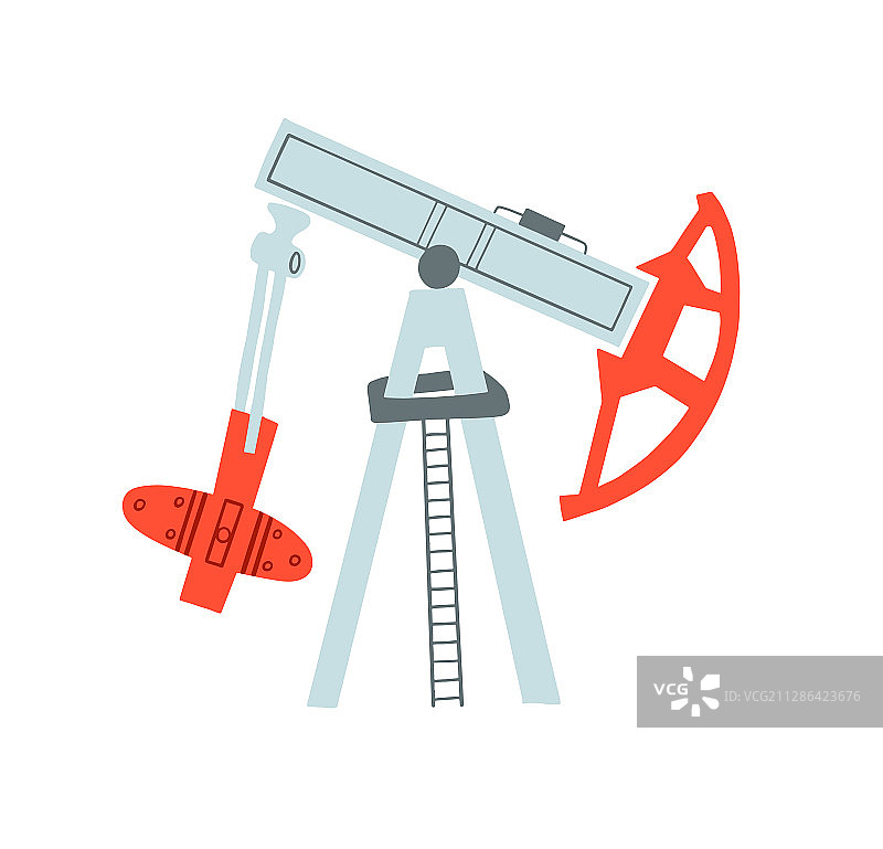 石油生产-泵和炼油厂图片素材