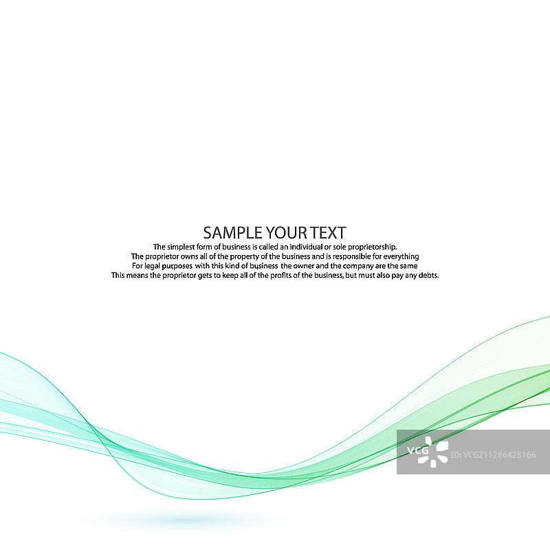 抽象蓝色波浪线彩色背景图片素材