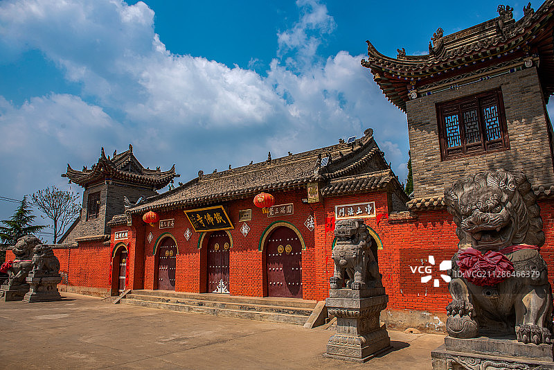 禅院春光图片素材