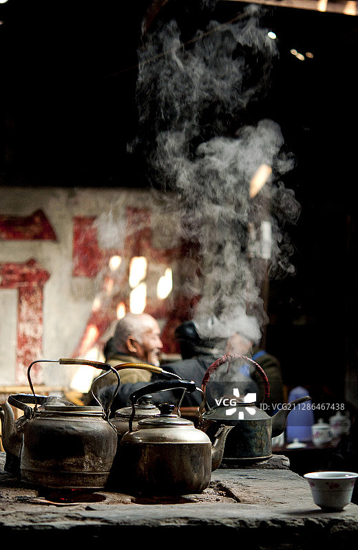 茶香中的慢时光图片素材