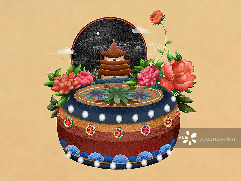 《戏墨集》插画图片素材