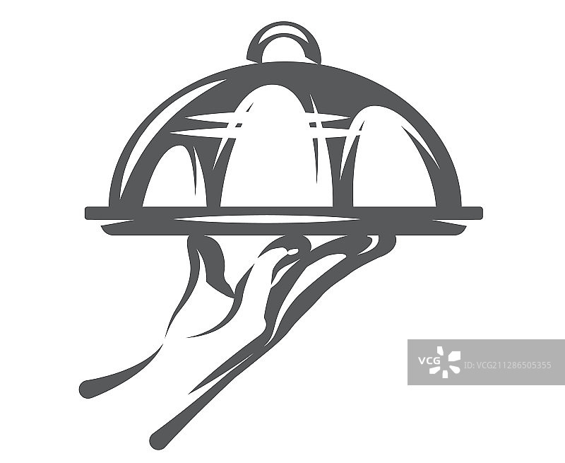 手绘黑白菜单设计图片素材