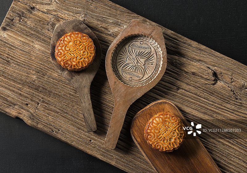 中秋节月饼主题美食摄影图片素材