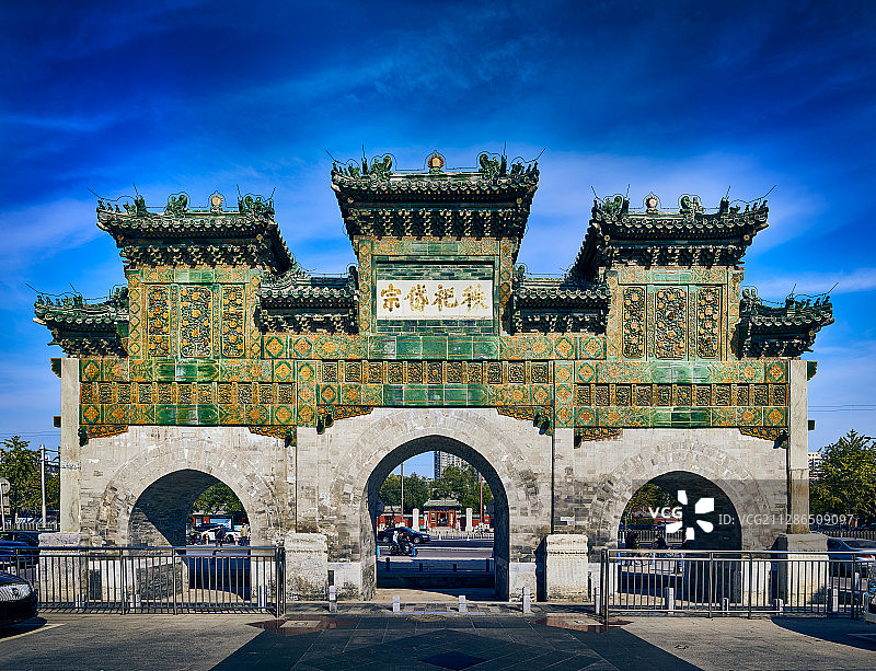 北京东岳庙图片素材