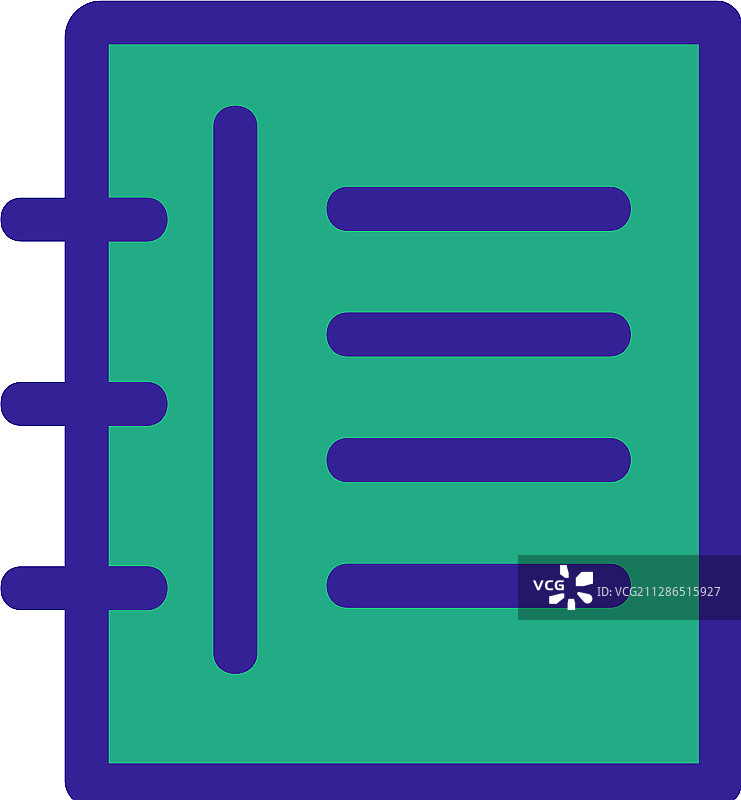 小册子图标轮廓符号图片素材