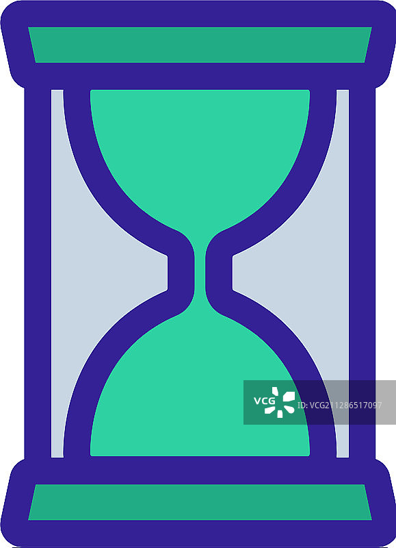 沙漏图标轮廓符号图片素材