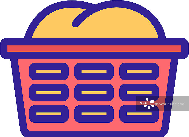 棉花图标孤立轮廓符号图片素材