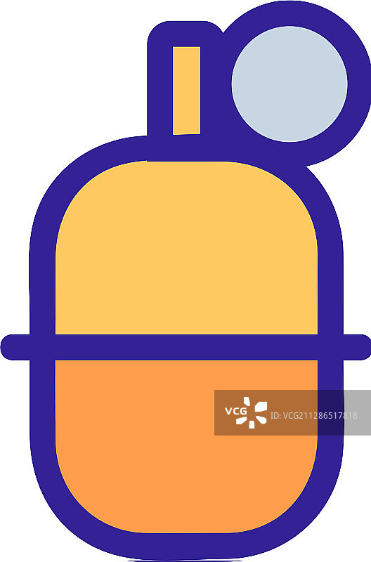 石榴图标轮廓图片素材