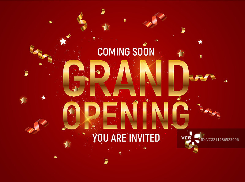 盛大开业概念图片素材