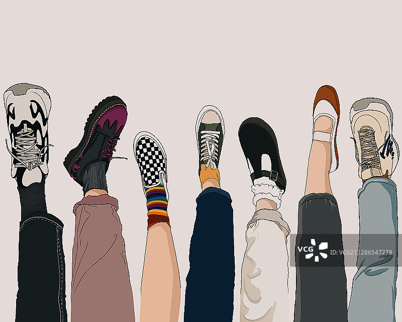 《婧》少女系列插画图片素材