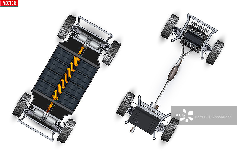 汽车行驶底盘套件图片素材