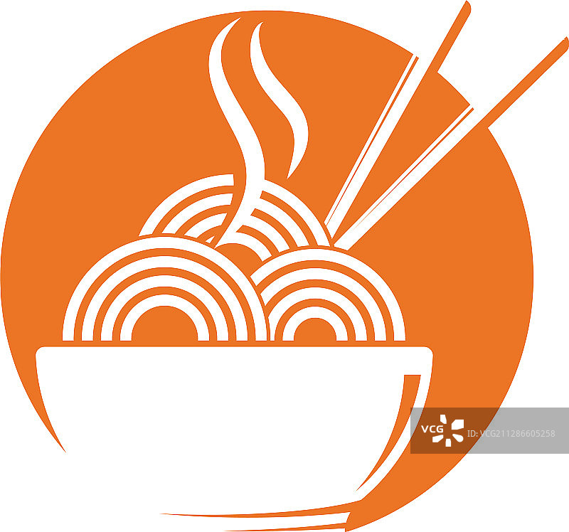 面条食物标志符号图片素材