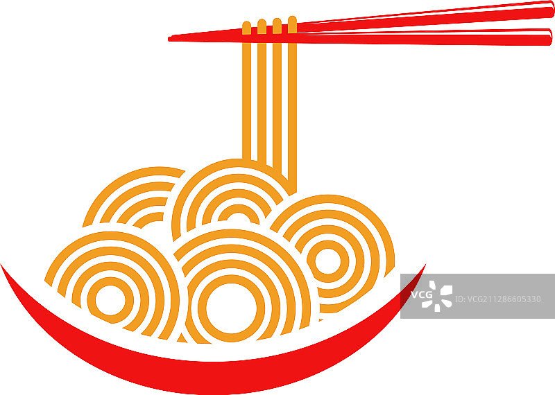 面条食物标志符号图片素材