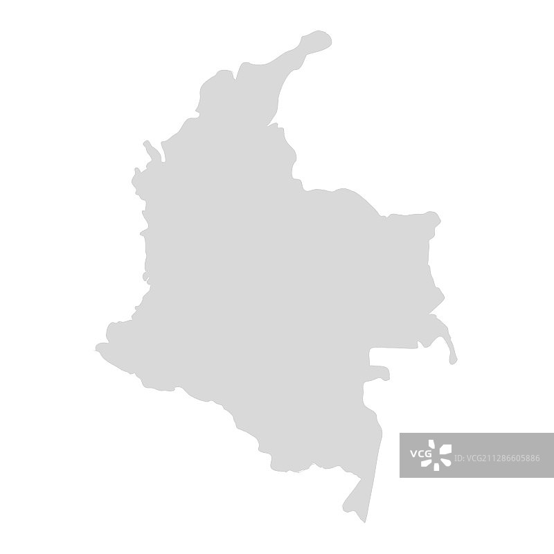 哥伦比亚地图图片素材