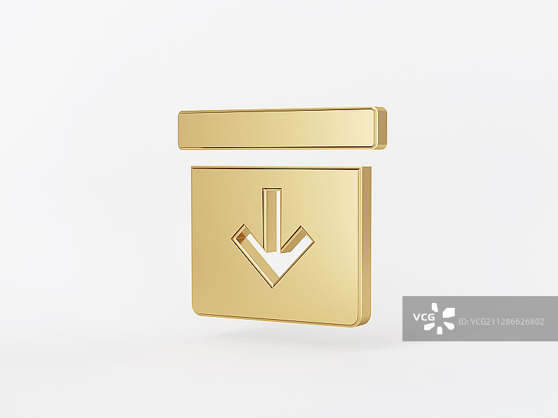 白底的各种三维金属图标素材图片素材