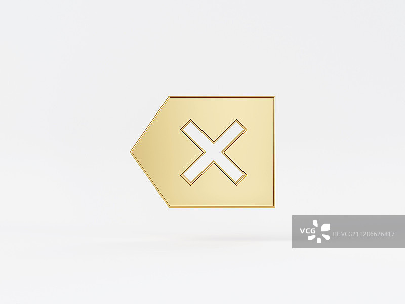 白底的各种三维金属图标素材图片素材