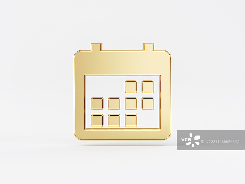 白底的各种三维金属图标素材图片素材