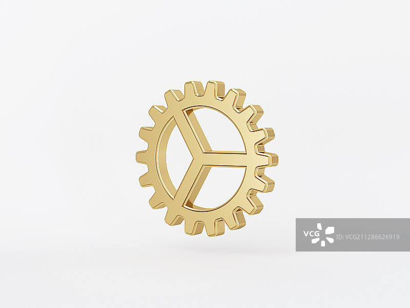 白底的各种三维金属图标素材图片素材