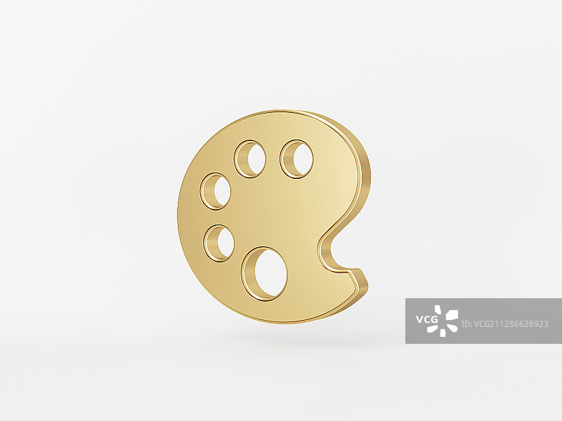 白底的各种三维金属图标素材图片素材