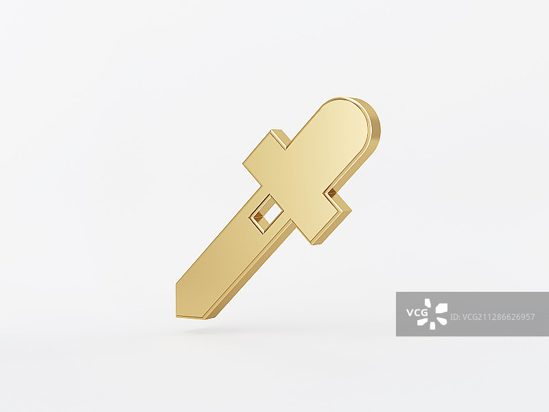 白底的各种三维金属图标素材图片素材