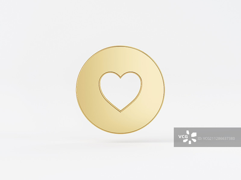 白底的各种三维金属图标素材图片素材