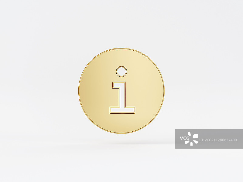 白底的各种三维金属图标素材图片素材