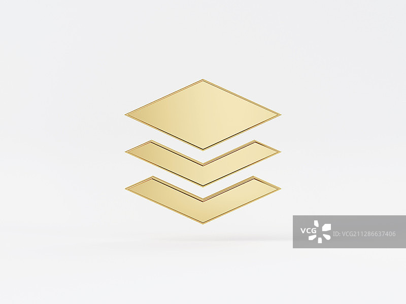 白底的各种三维金属图标素材图片素材