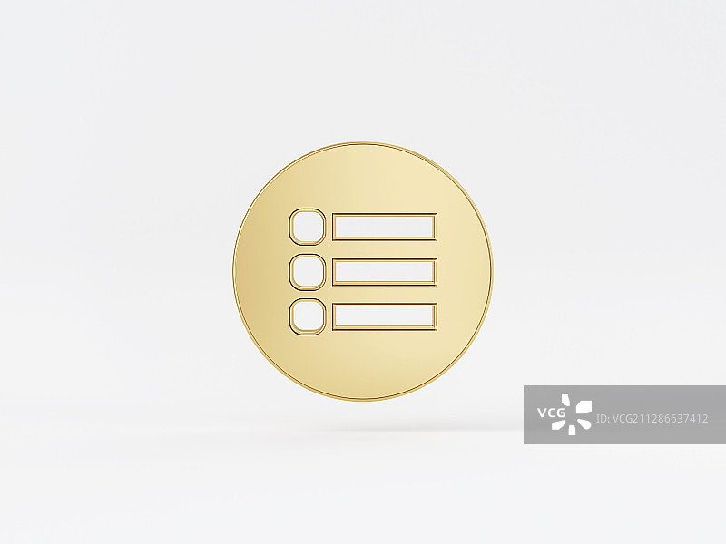 白底的各种三维金属图标素材图片素材