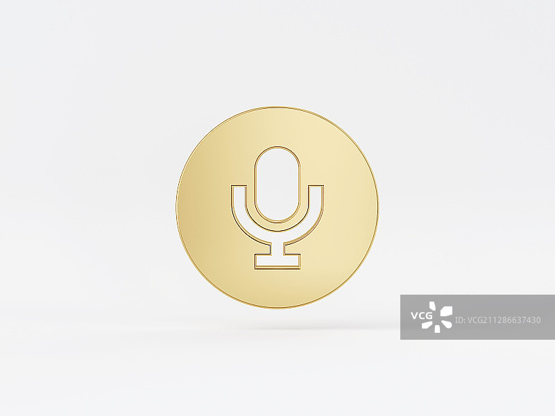 白底的各种三维金属图标素材图片素材