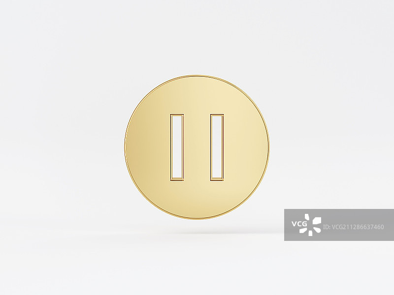 白底的各种三维金属图标素材图片素材