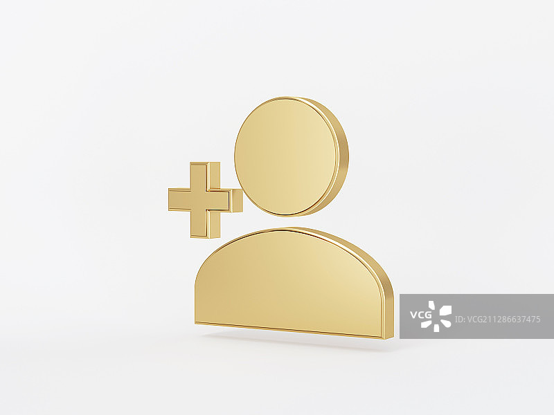 白底的各种三维金属图标素材图片素材