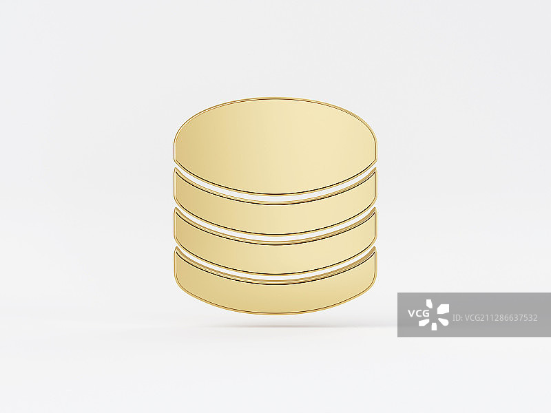 白底的各种三维金属图标素材图片素材