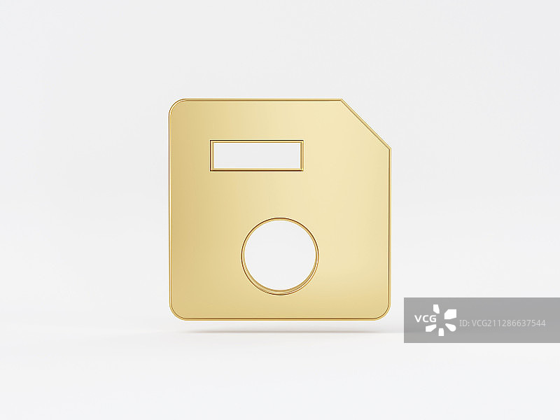 白底的各种三维金属图标素材图片素材