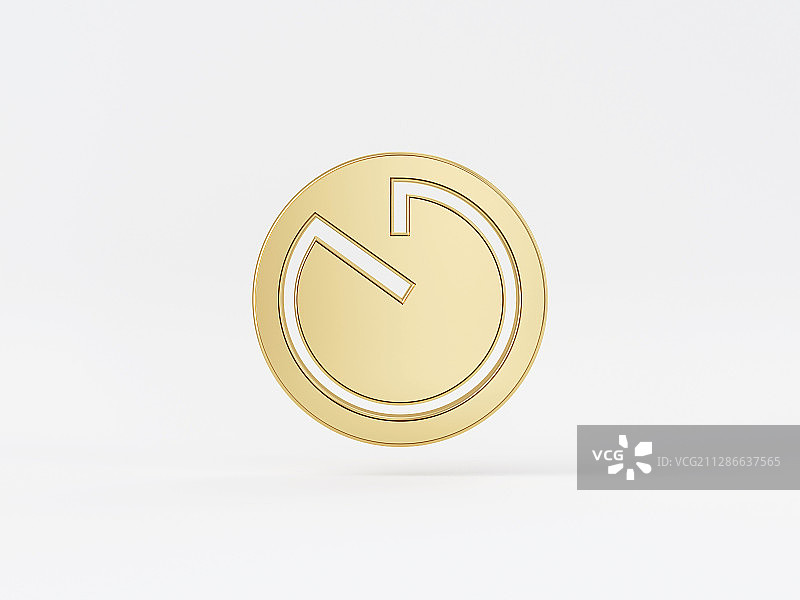 白底的各种三维金属图标素材图片素材