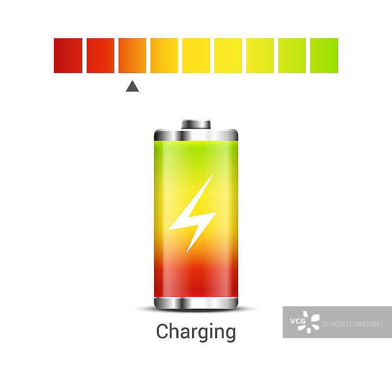 电池电量能源图标图片素材