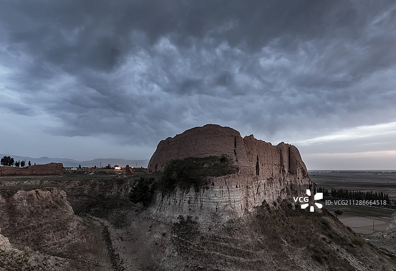 沧桑古堡图片素材