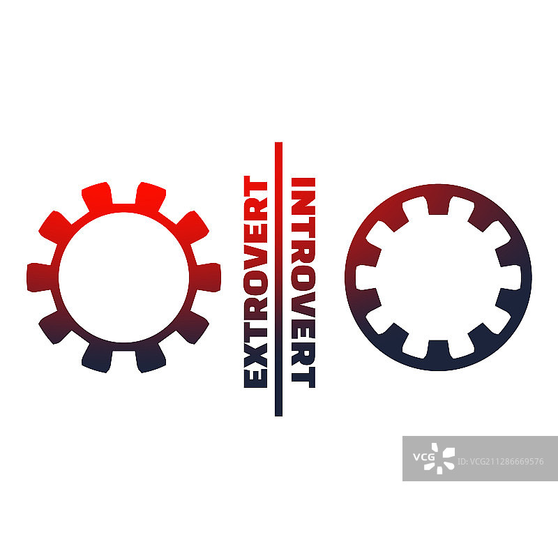 连接齿轮心理学概念图片素材