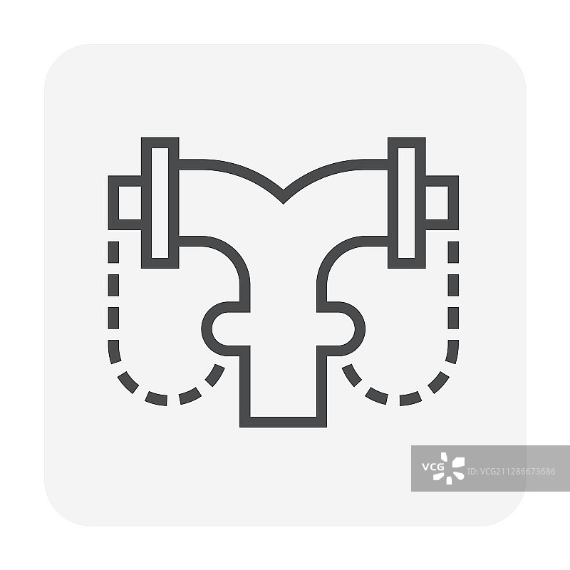 消防水带图标图片素材