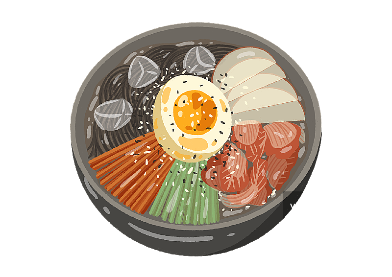 韩式冷面图片素材