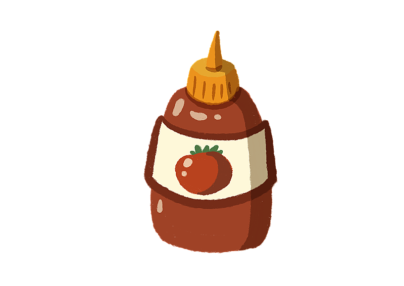 蕃茄酱图片素材