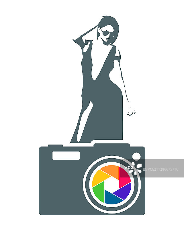 照片的相机图标图片素材