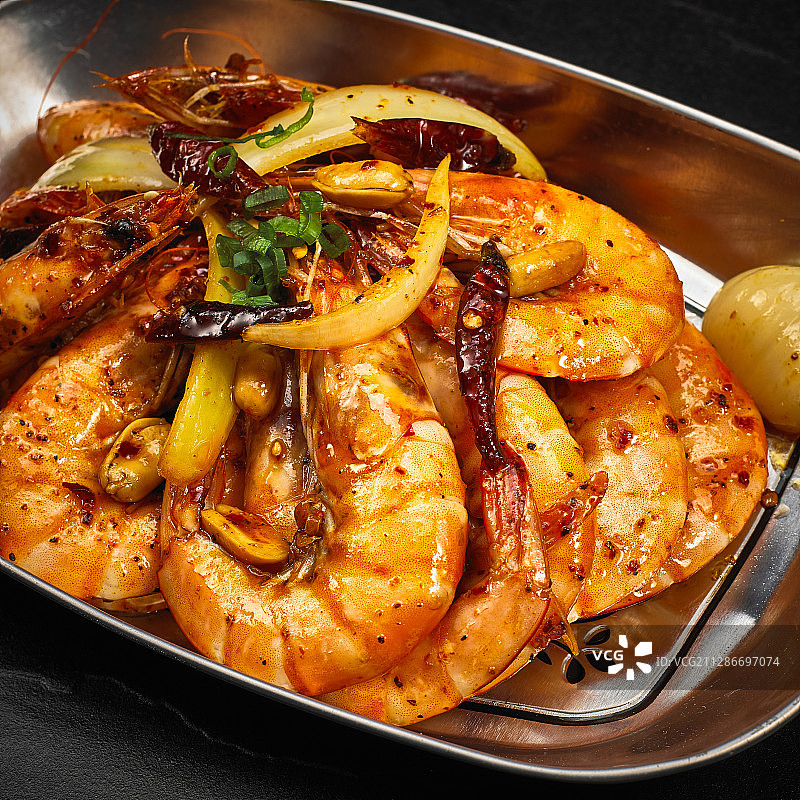 香辣虾图片素材