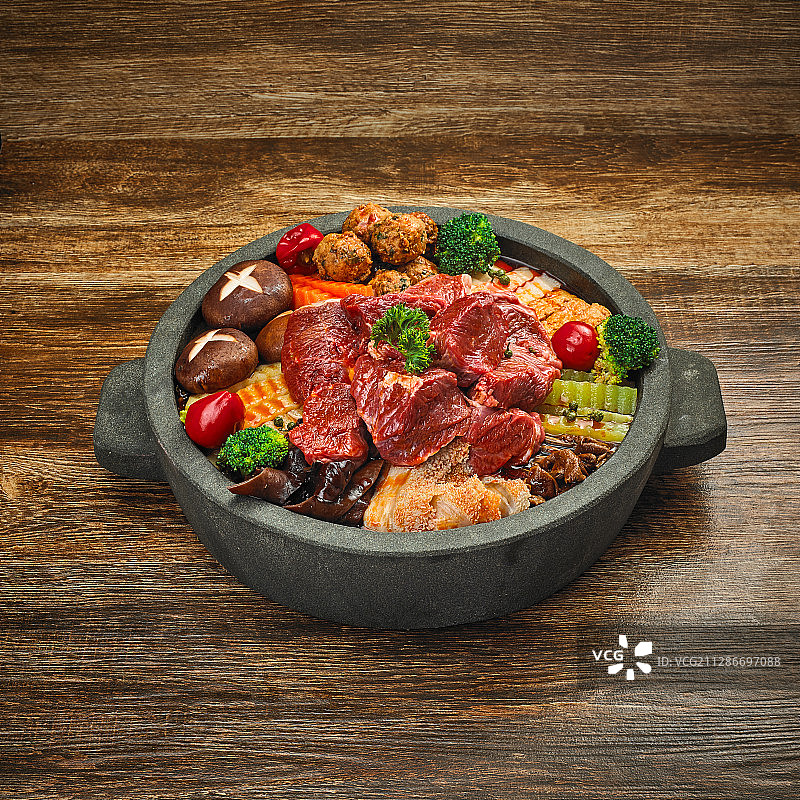 西藏牦牛火锅图片素材