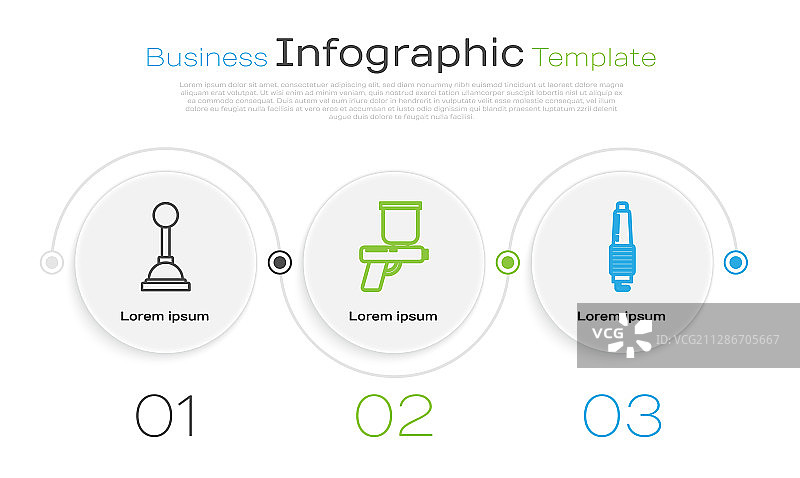 换挡杆、喷枪与汽车图片素材