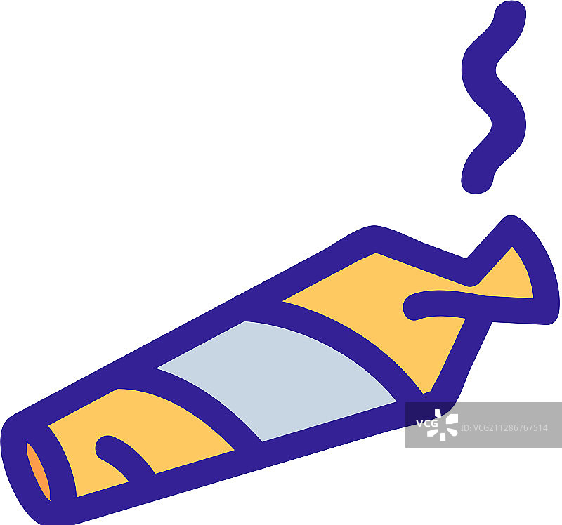 大麻图标轮廓符号图片素材