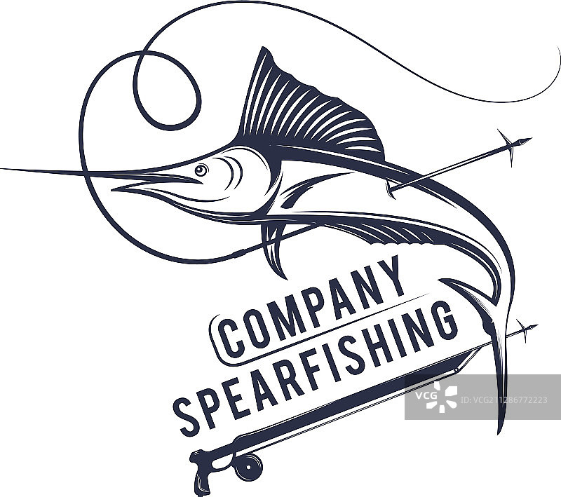 鱼叉捕鱼公司图片素材