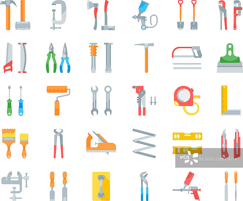 建筑工具模型图片素材